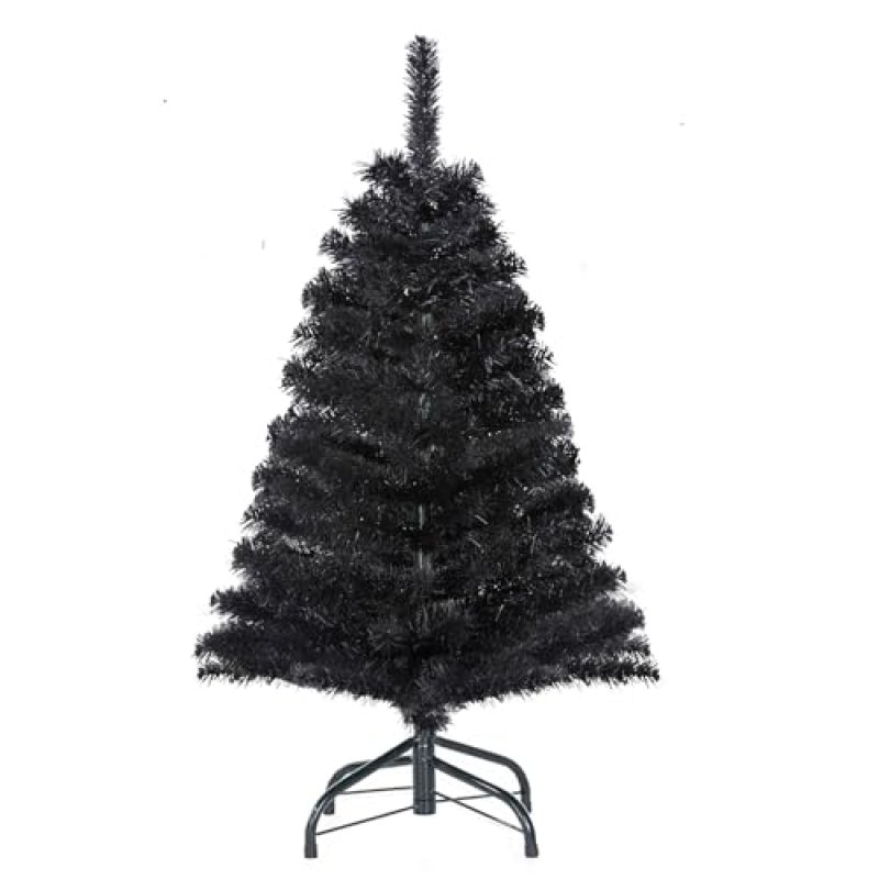 Black Artificial Christmas Tree