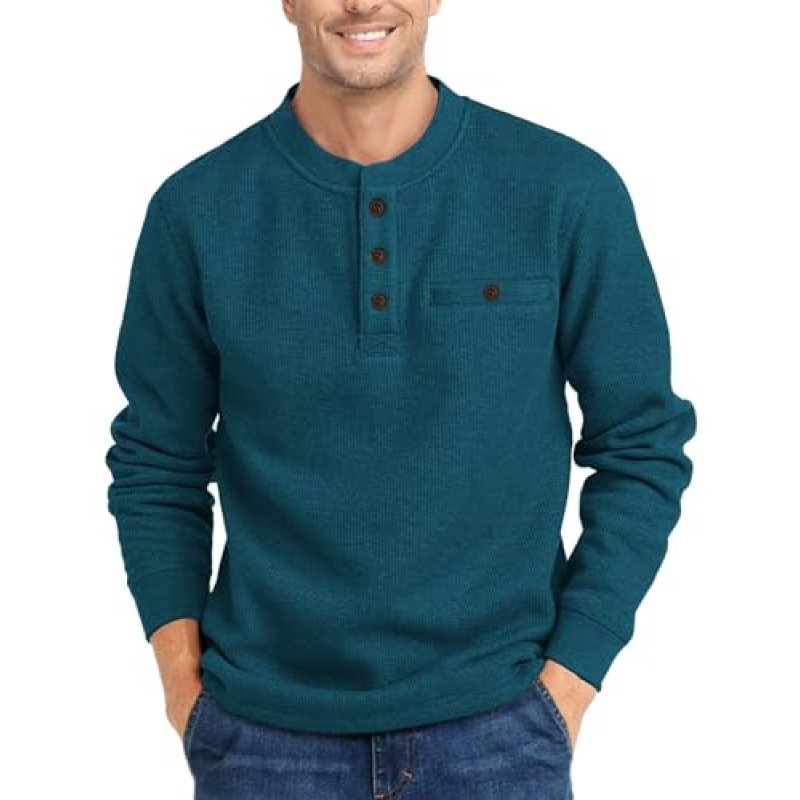 Elainone Men’s Henley Top