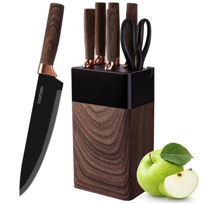 lapelux Knife Set,6 Piece Kitchen Knife Set…
