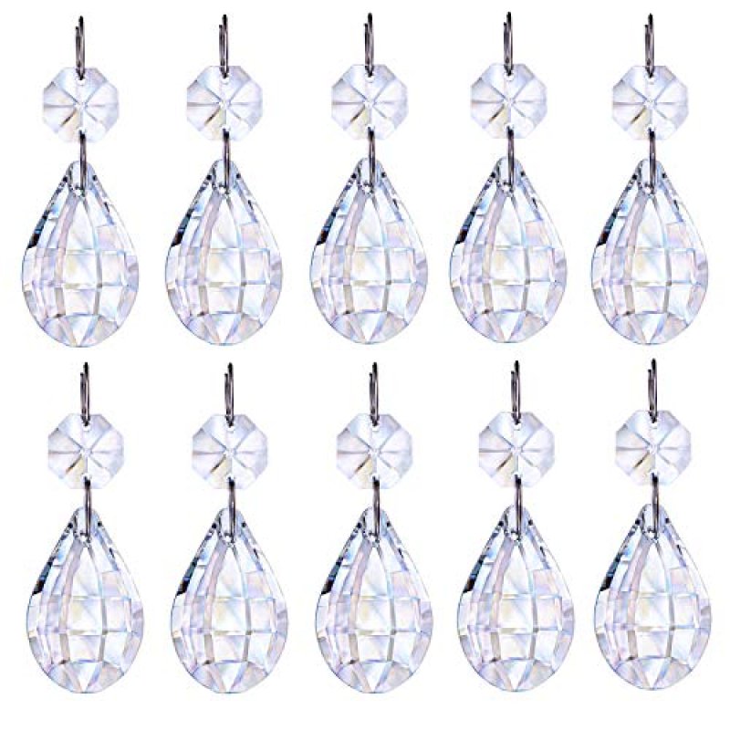 H&D Glass Prism Suncatchers