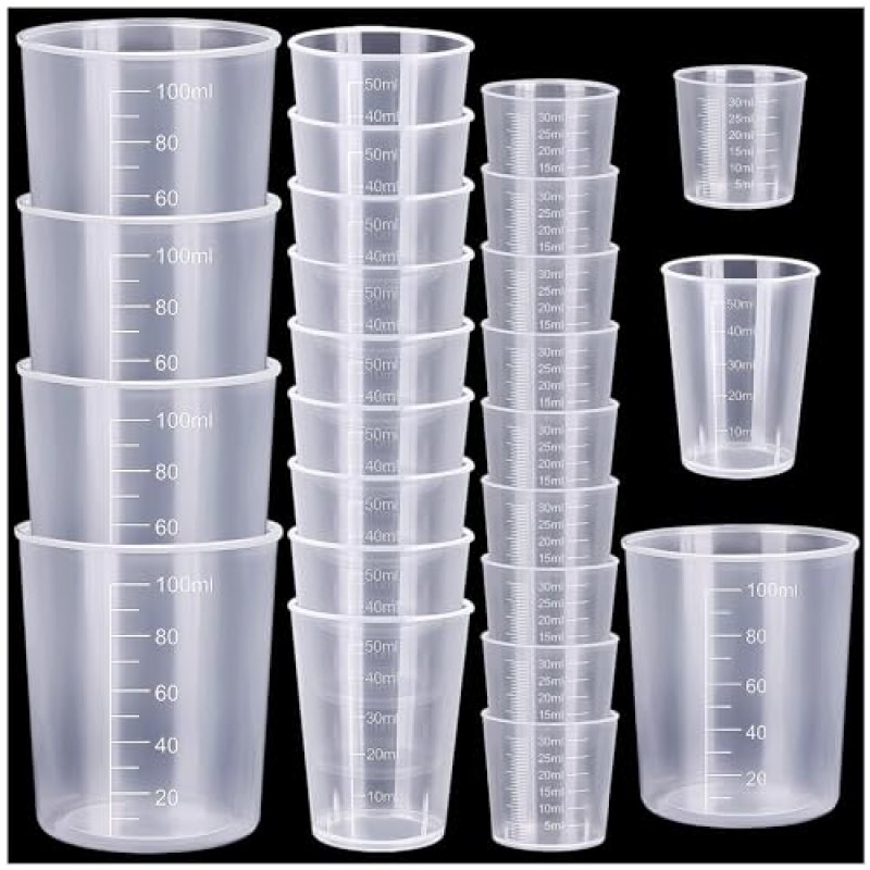 Plastic Measuring Cups Set