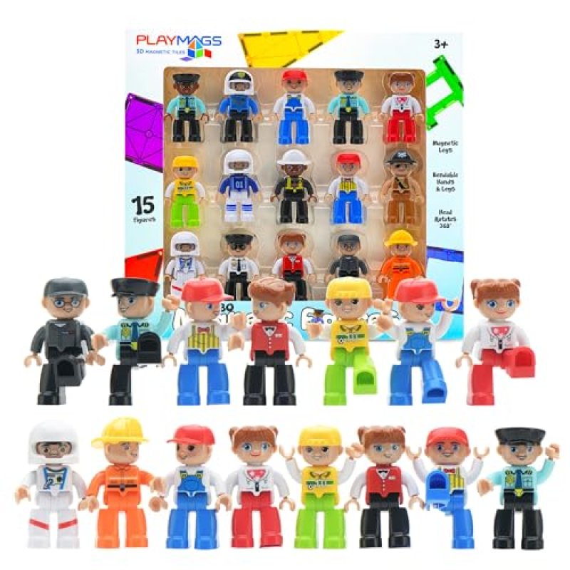 Playmags Magnetic Figures Set