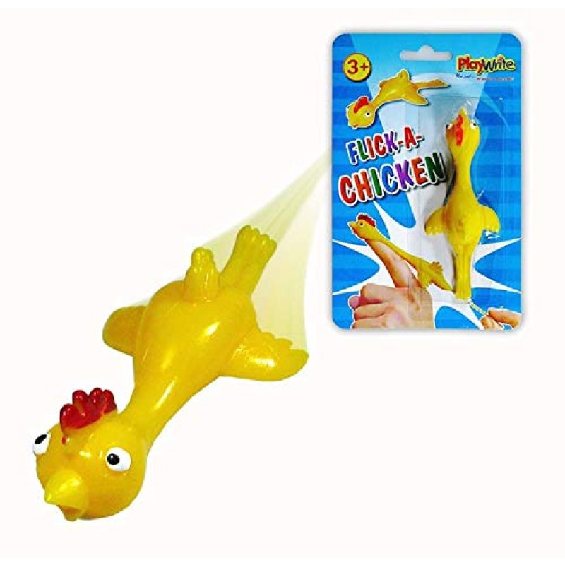Playwrite Flick-A-Chicken Toy