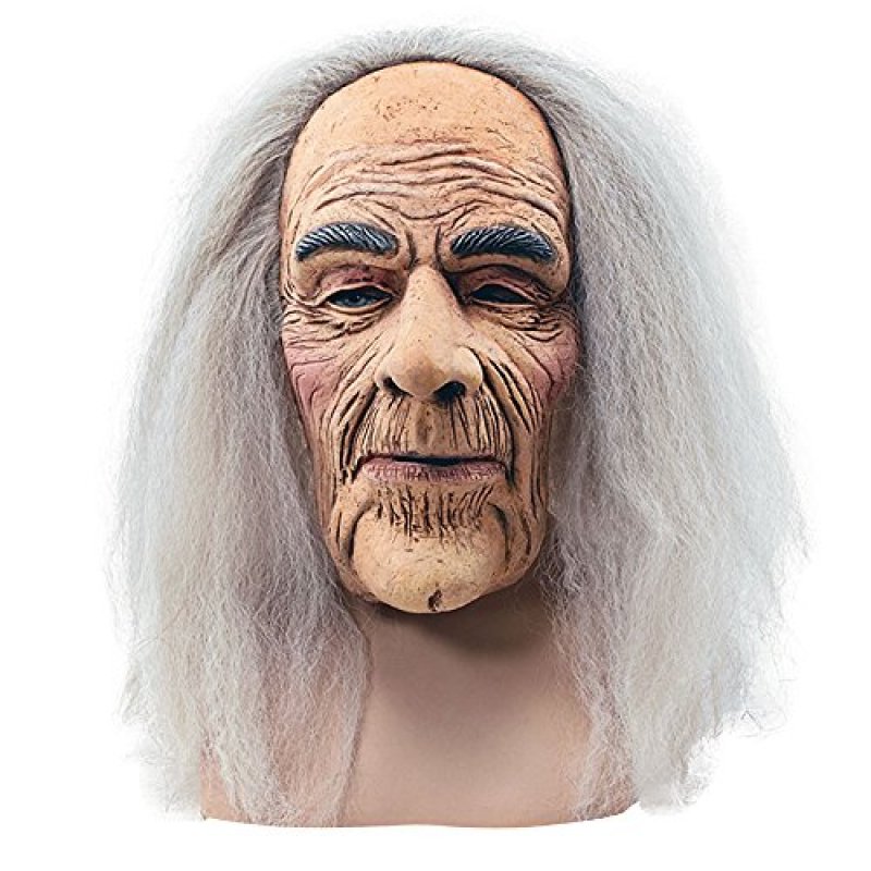 Old Man Halloween Mask