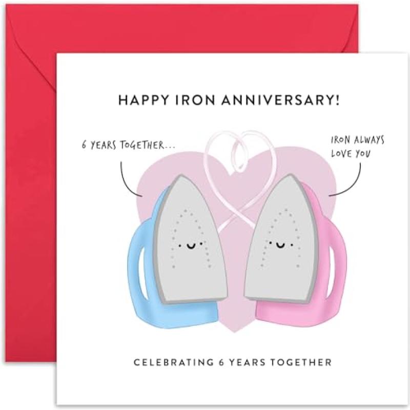 Old English Co. Anniversary Card for Couple