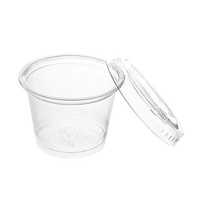 Clear Shot Glasses with Lids