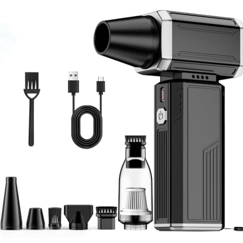 Electric Air Duster Turbo Fan 2-in-1