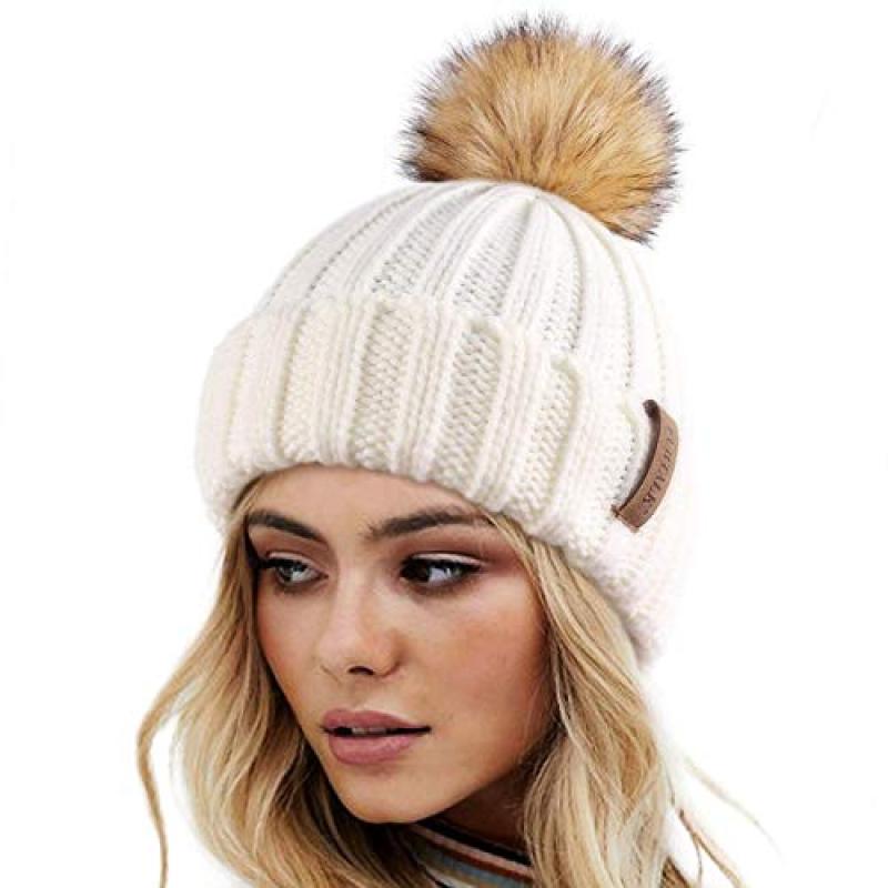 FURTALK Fleece Beanie Hat