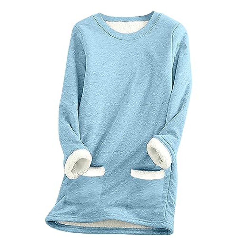 Fleece-Lined Women's Sweatshirt