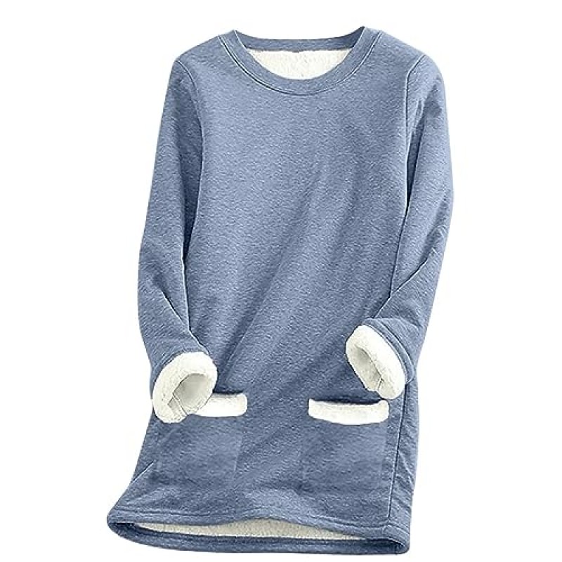 Fleece-Lined Sweatshirt