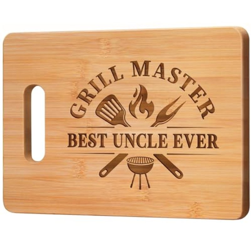 Gleevara Bamboo Chopping Board for Uncle