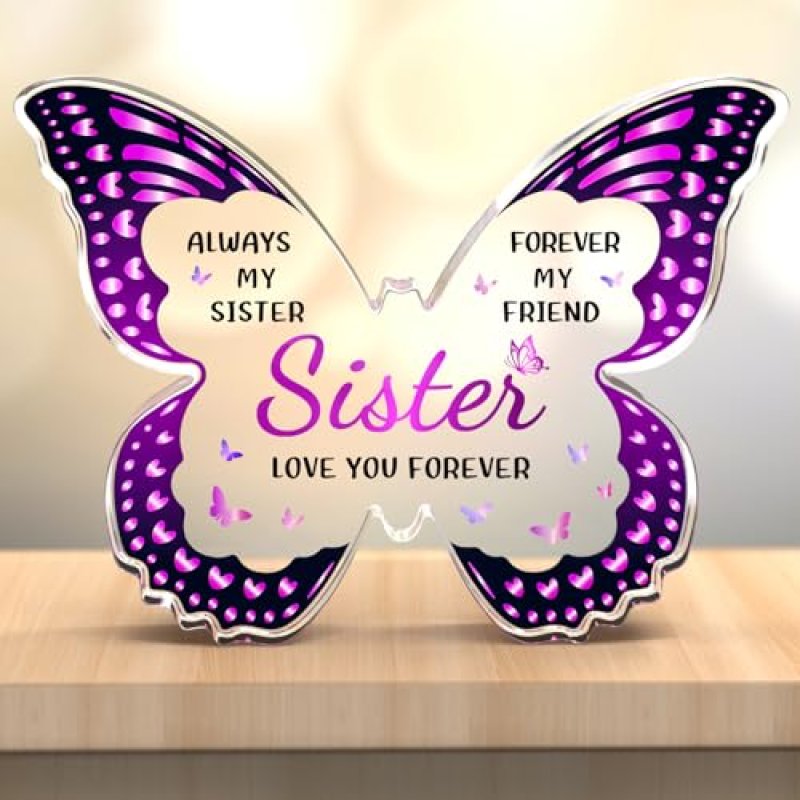 Gleevara Sister Gifts Acrylic Plaque