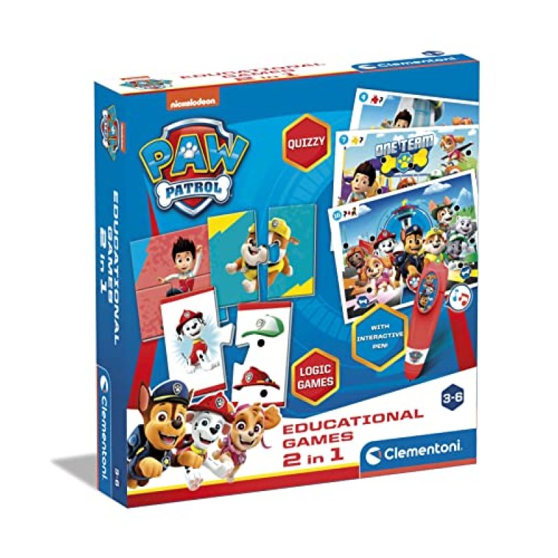 Clementoni Paw Patrol Educational Games