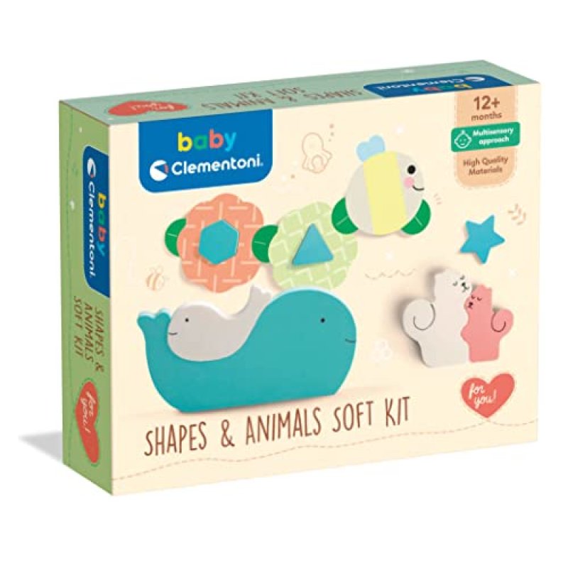 Clementoni Shapes & Animals Kit
