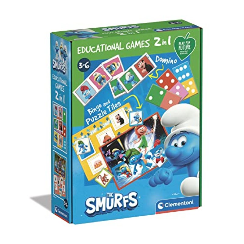 Clementoni Smurfs Educational Game
