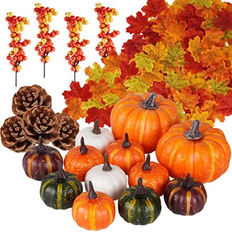 Wleozys Autumn Decoration Set