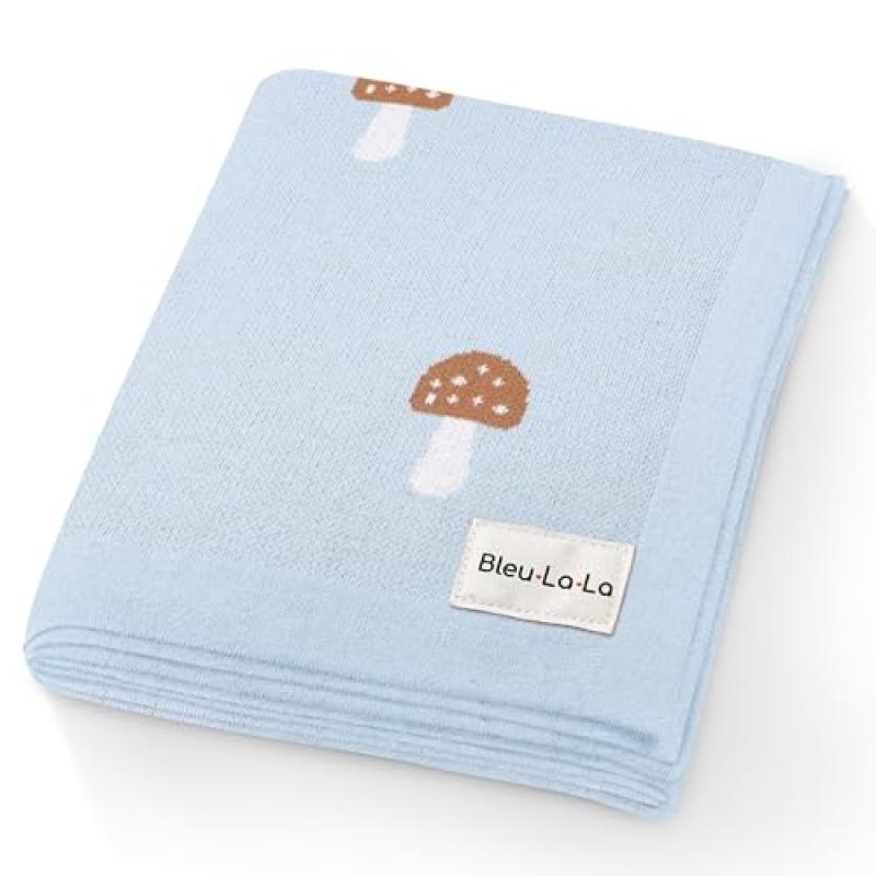 Bleu La La Swaddle Blanket