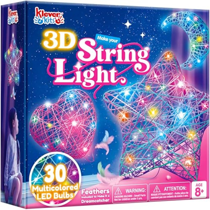 Klever Kits 3D String Art Kit