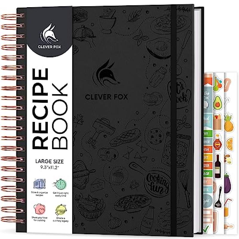 Clever Fox Recipe Book Spiral
