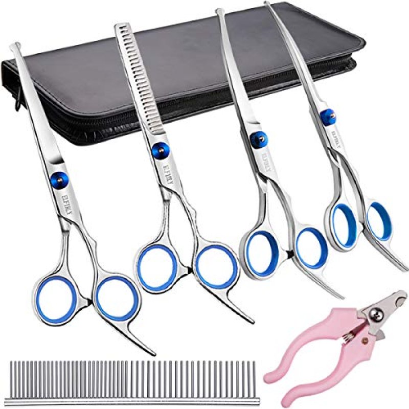Elfirly Grooming Scissors Kit