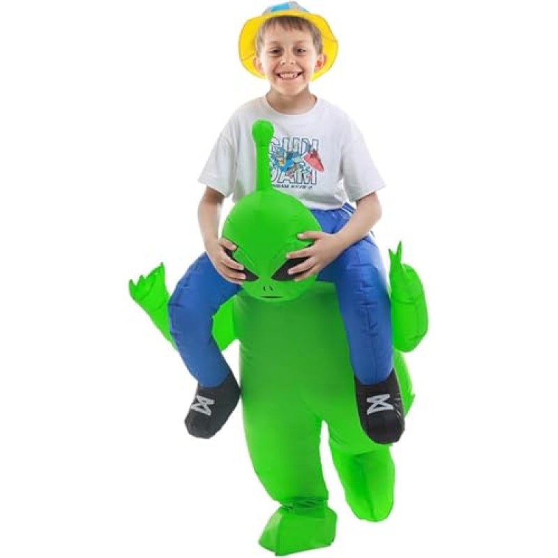 Alien Kidnapping Inflatable Costume