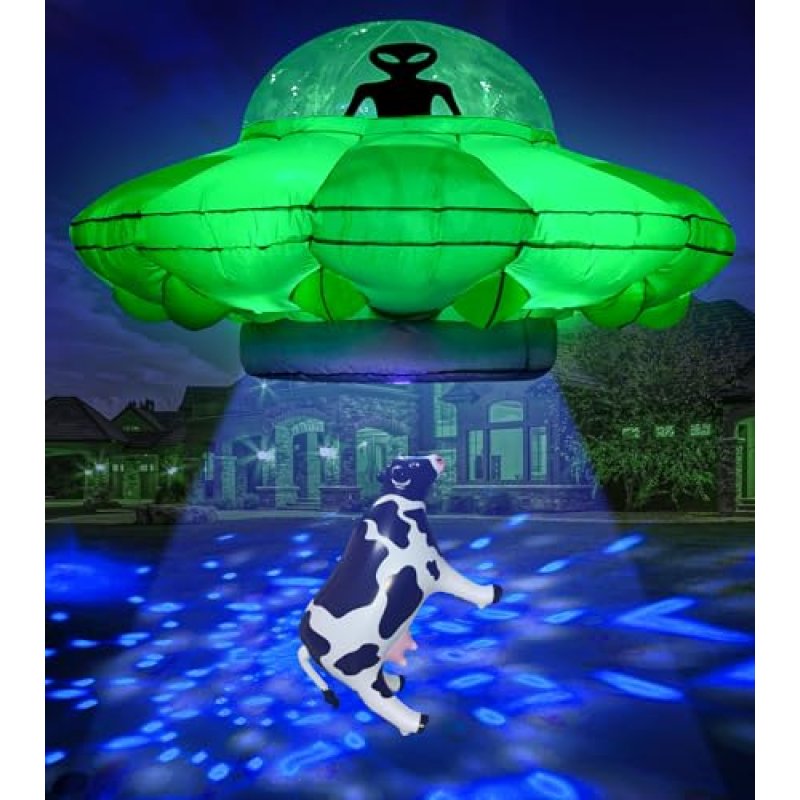 Alien UFO Inflatable Decor