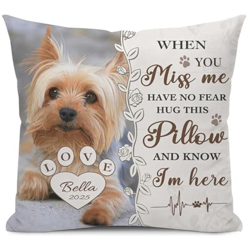 Alienc Pet Memorial Throw Pillow