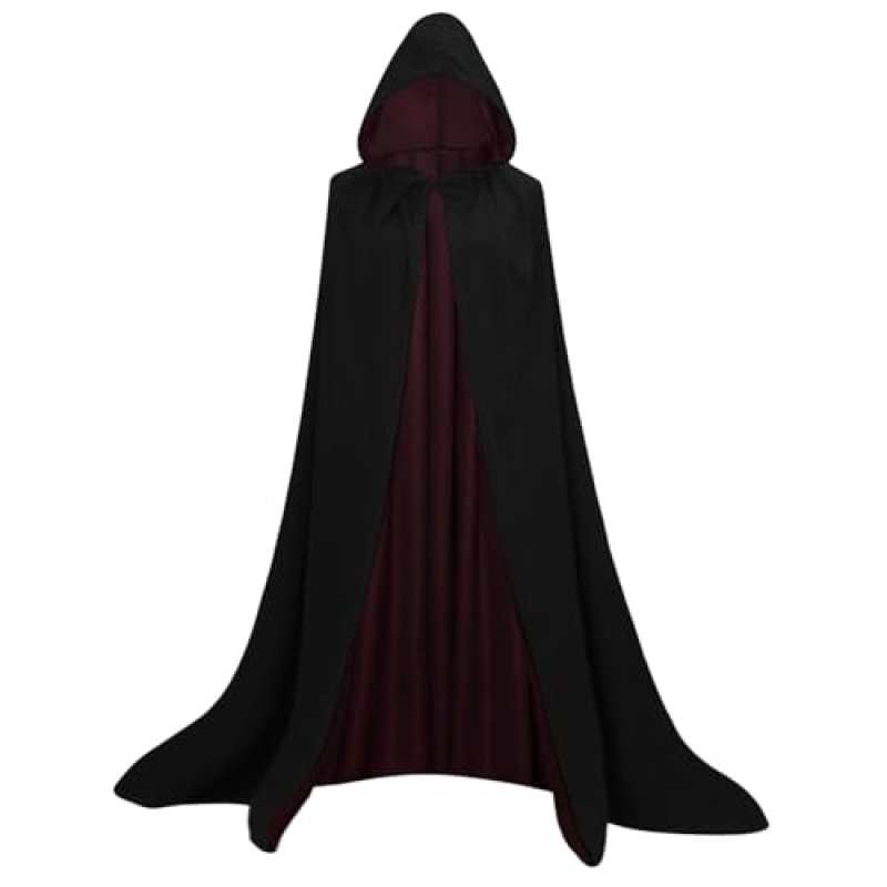 Ulife Mall Hooded Cape Halloween Hooded Cape…