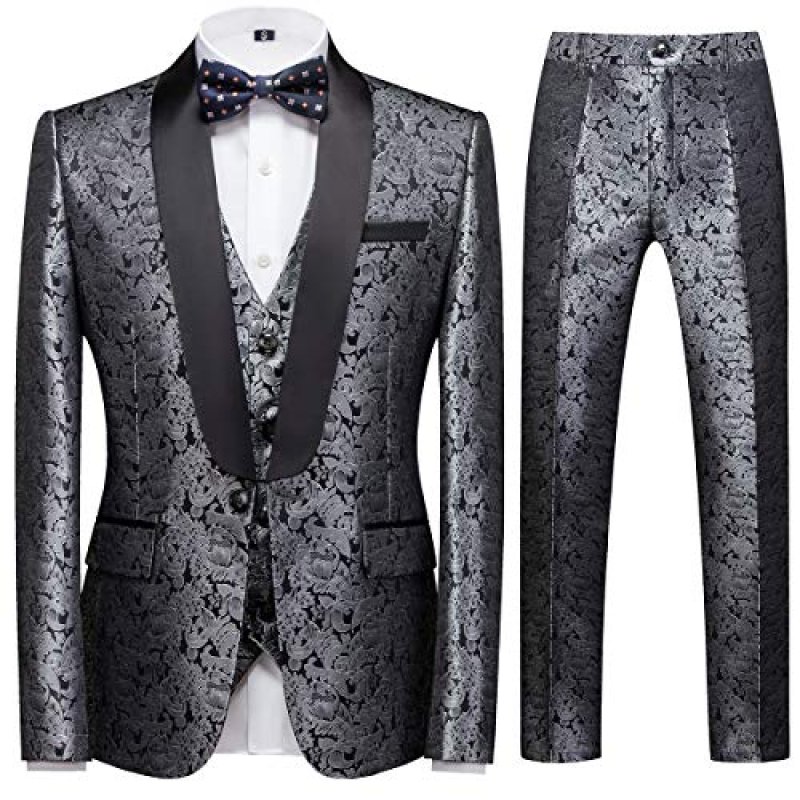 Sliktaa Men's Wedding Suit