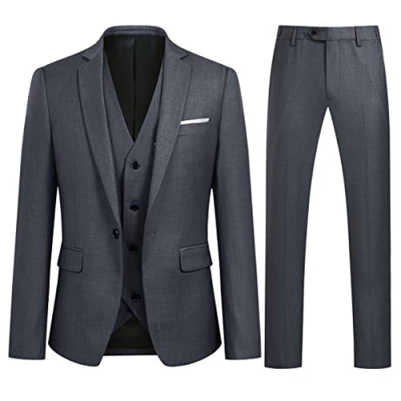 Sliktaa Men's Three-Piece Suit