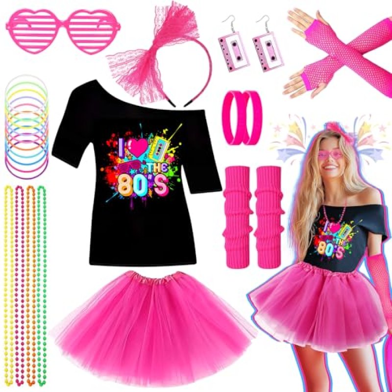 Glirop 1980s Accessories Set