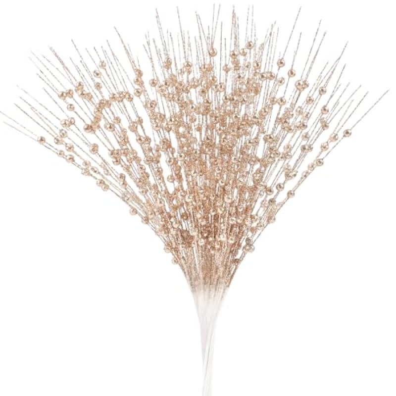 MACTING Glitter Berry Stems