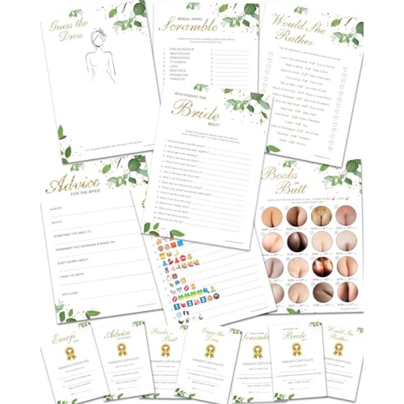 Olivia Samuel Hen Party Games