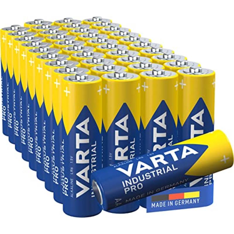 VARTA AA Alkaline Batteries - 40-Pack