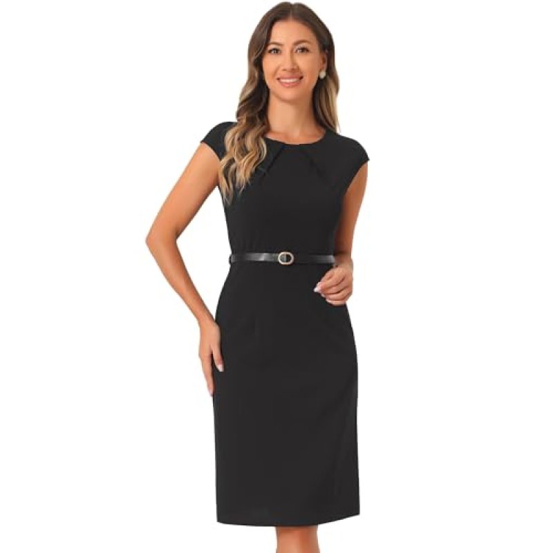 Allegra K Women's Office Dress