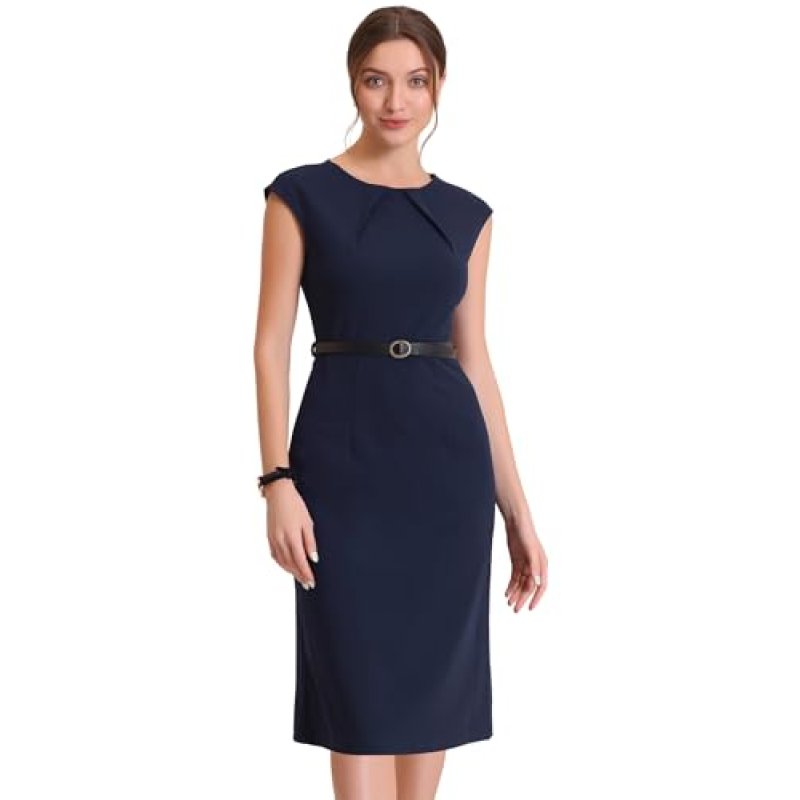 Allegra K Women's Office Dress