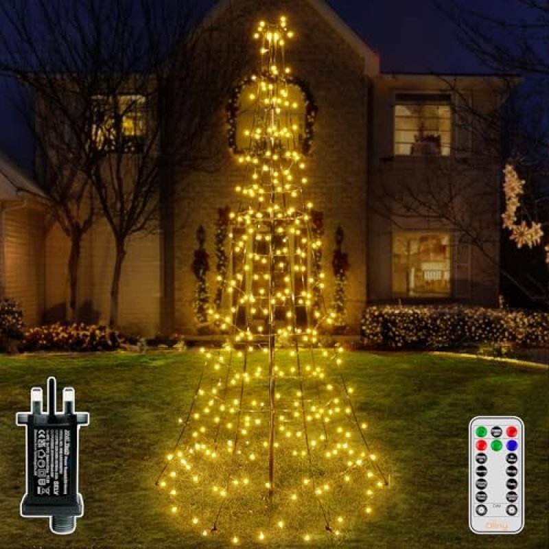 Ollny Outdoor Christmas Lights