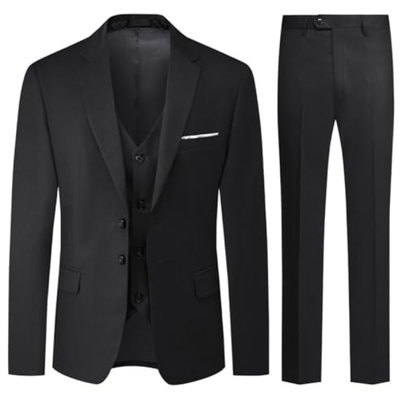 Allthemen Men's 3-Piece Suit