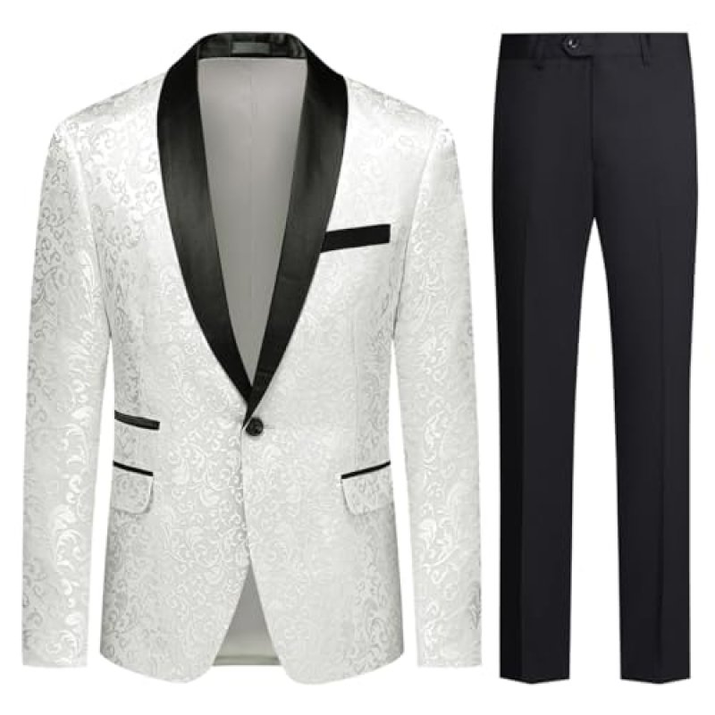 Allthemen Men's Tuxedo Suit