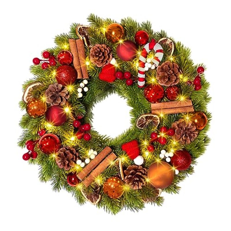 GlobaLink Christmas Wreath