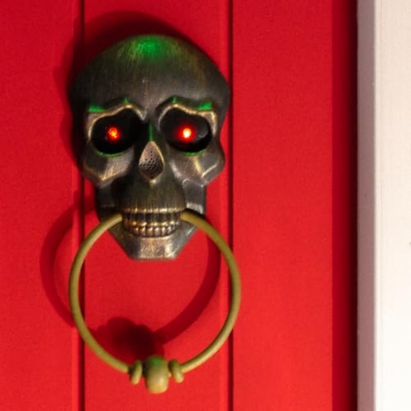 Global Gizmos Halloween Skull Doorbell