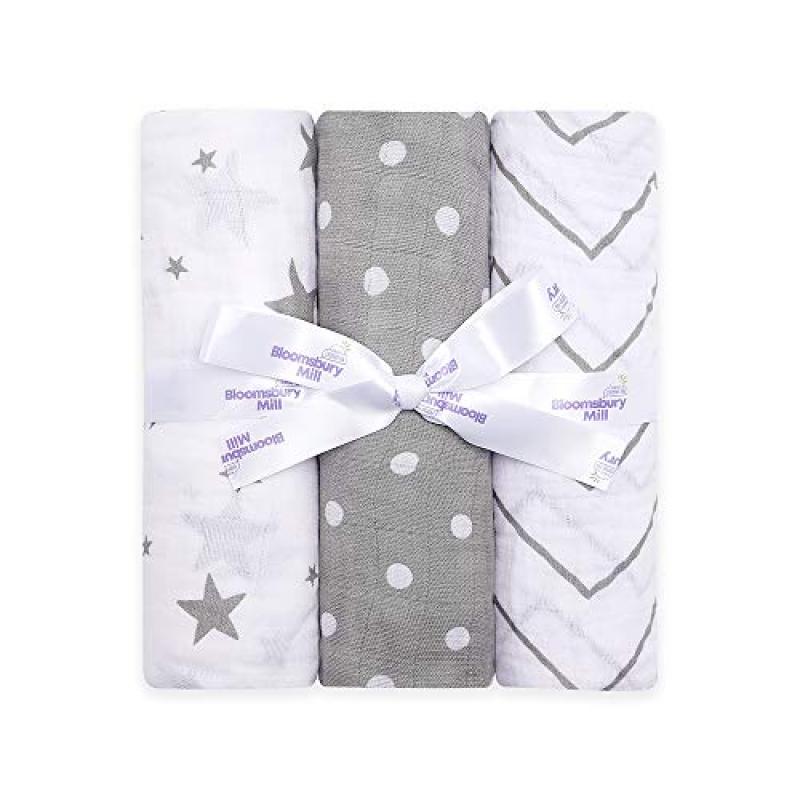 Bloomsbury Mill Baby Swaddle Blanket