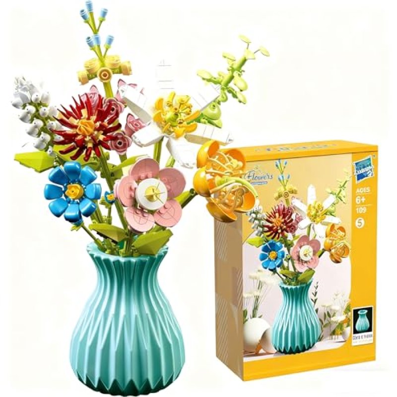 Flower Bouquet Building Set