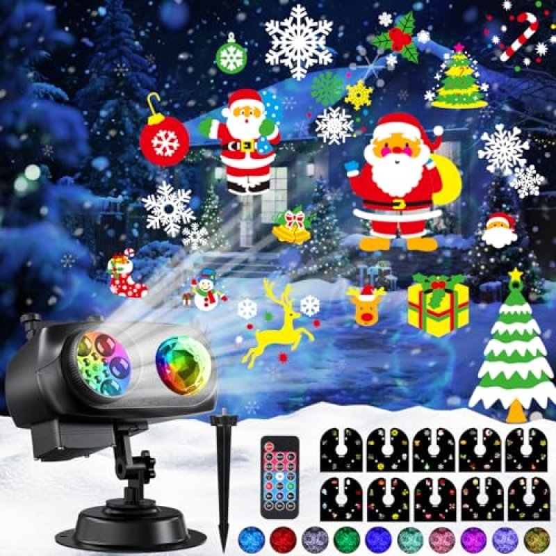 Glowlit Christmas Projector Light