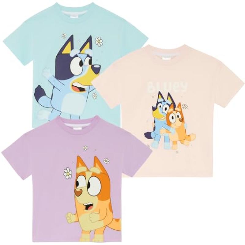 Bluey Girls Cotton T-Shirts Bingo