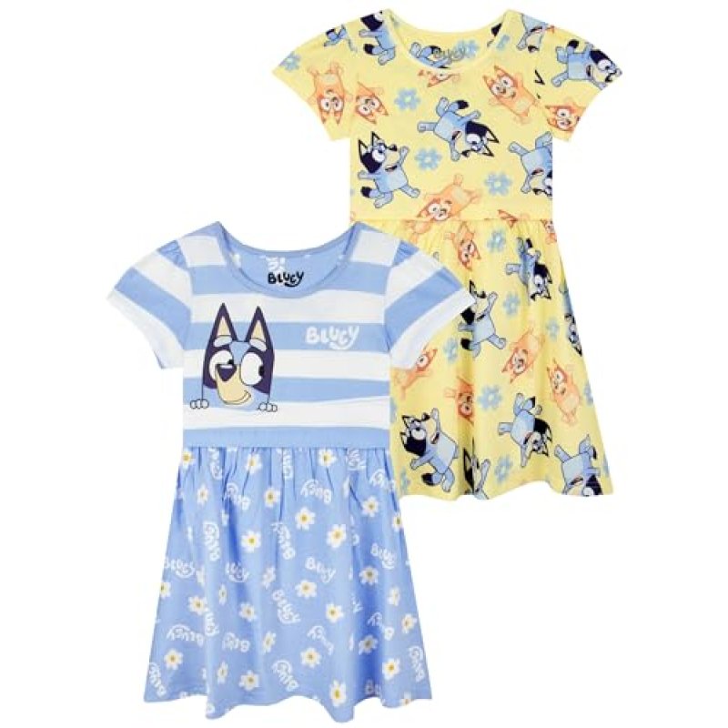 Bluey Girls Cotton Dresses