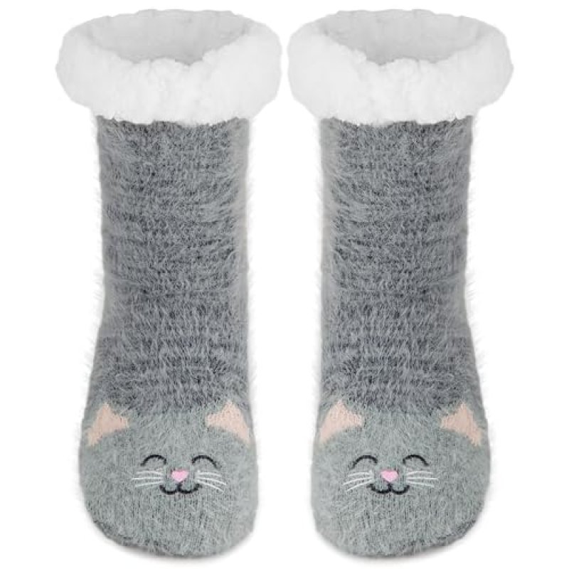 Fluffy Slipper Socks