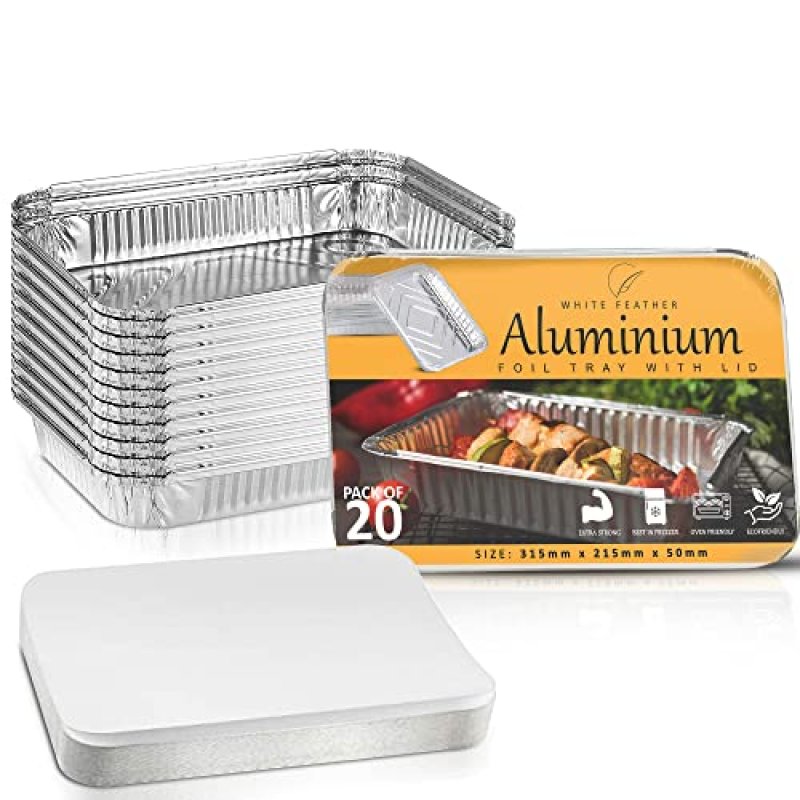 Aluminium Foil Trays with Lids