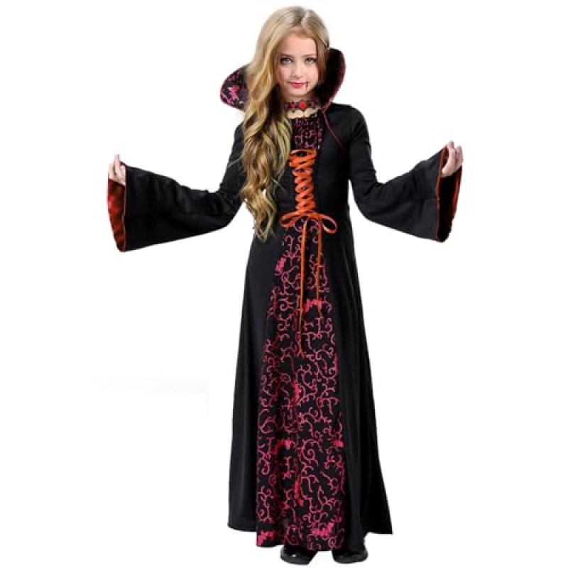 Clundoo Girls' Vampire Costume