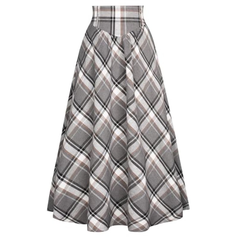 Plus Size Victorian Maxi Skirt